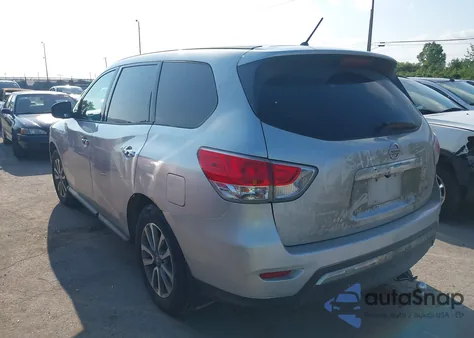 2014 Nissan Pathfinder S z USA, uszkodzony, nr VIN 5N1AR2MMXEC635618